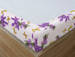 Cearceafuri de pat din bumbac cu elastic - model 268