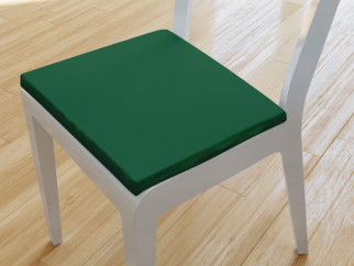 Pernă pentru scaun de crăciun 38x38 cm - LONETA - UNI verde închis