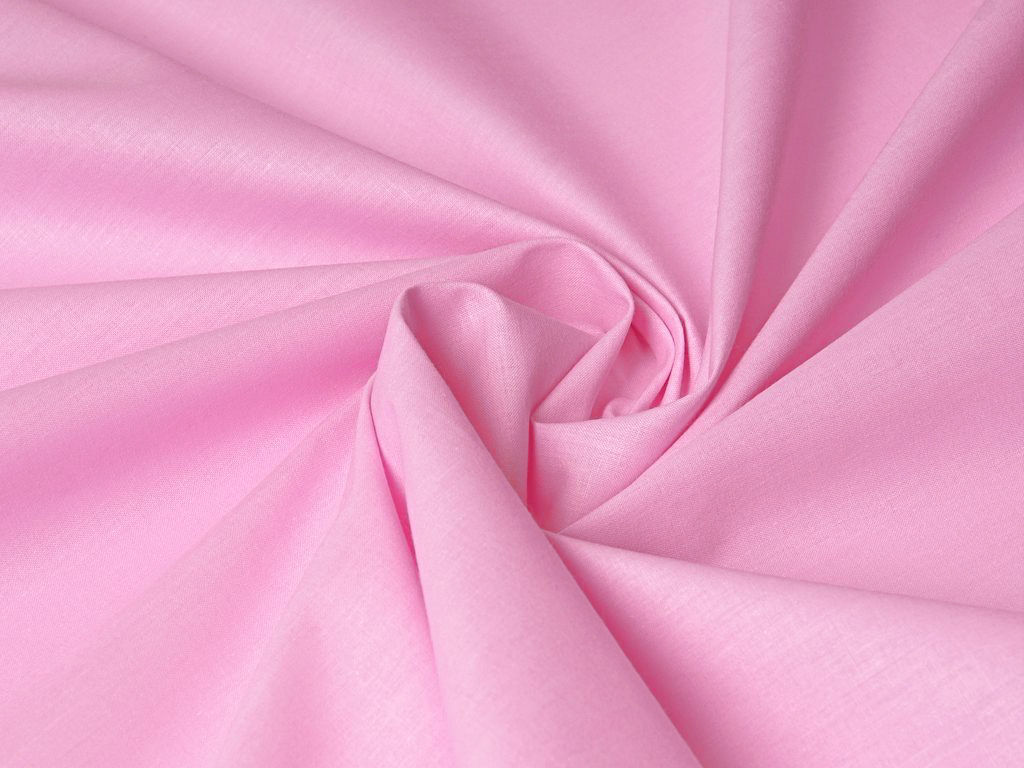 Tesături din bumbac 100% o singură culoare - roz
