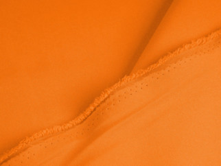 Tesătură decorativă o singură culoare Rongo - portocaliu - lătime 150 cm
