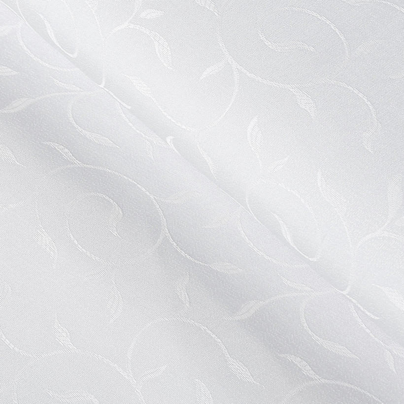 Tesătură din teflon pentru fete de masă de lux - alb cu ornamente mari