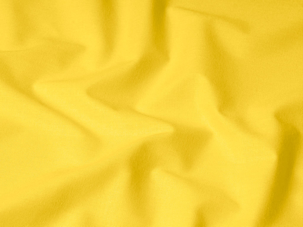 Tesături din bumbac 100% o singură culoare - galben
