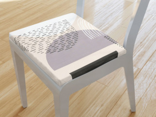 Pernă pentru scaun 38x38 cm - forme abstracte colorate