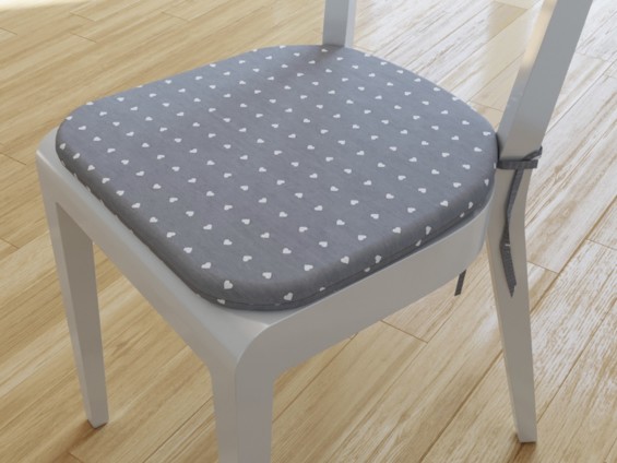 Pernă pentru scaun rotundă decorativă 39x37cm - LONETA - model 236