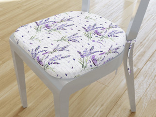 Pernă pentru scaun rotundă decorativă 39x37cm - LONETA - model 432