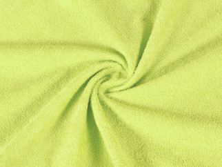 Țesătură din frotir impermeabilă - verde Lime - metraj - lățime 205 cm