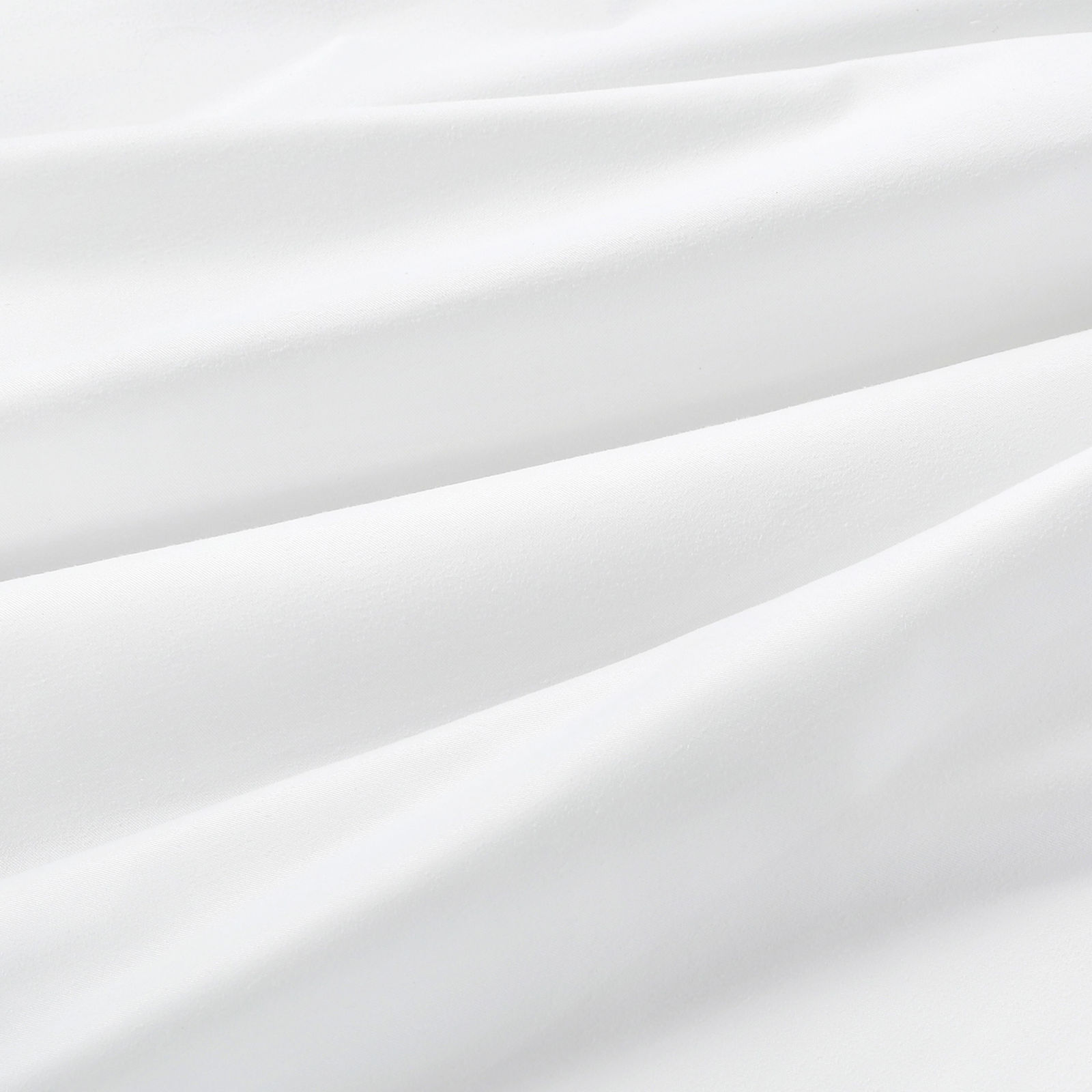 Țesătură teflonată de lux - albă cu luciu satinat