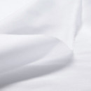 Țesătură din bumbac satinat de lux - model 0000 alb - metraj - lățime 145, 220 cm