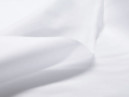 Țesătură din bumbac satinat de lux - model 0000 alb - metraj - lățime 145 cm