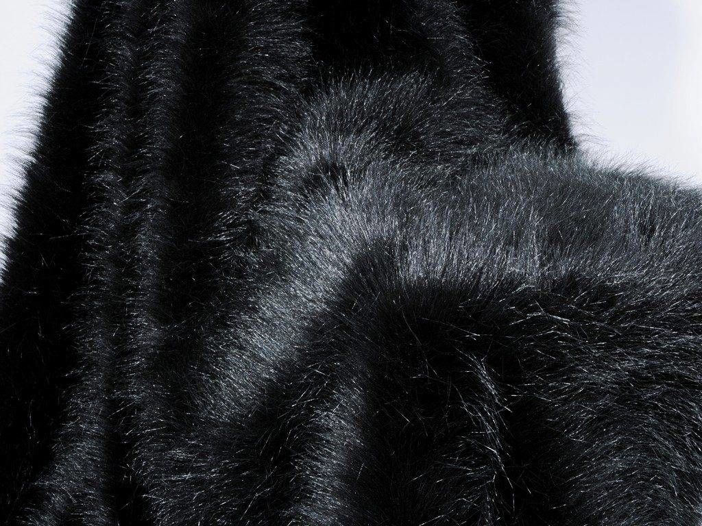 Blană falsă - ASTORIE 917 - neagră