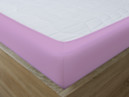 Cearceafuri de pat din bumbac cu elastic - lila