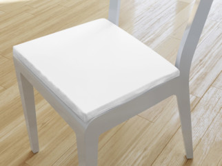 Pernă pentru scaun 38x38 cm - alb
