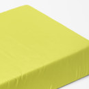 Cearceaf de pat din bumbac cu elastic - verde lime