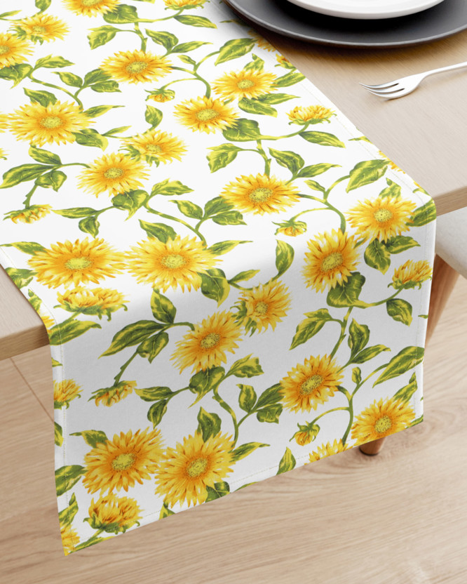 Napron de masă 100% bumbac - floarea soarelui