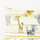Lenjerie de pat din creponată pentru copii - model 559 - safari
