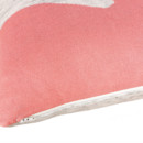 Față de pernă tricotată de lux - 45x45 cm - model 007 - flamingo