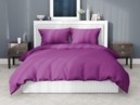 Lenjerie de pat din bumbac - violet