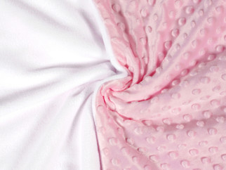 Pătură pentru copii MINKY - roz - 75x100 cm