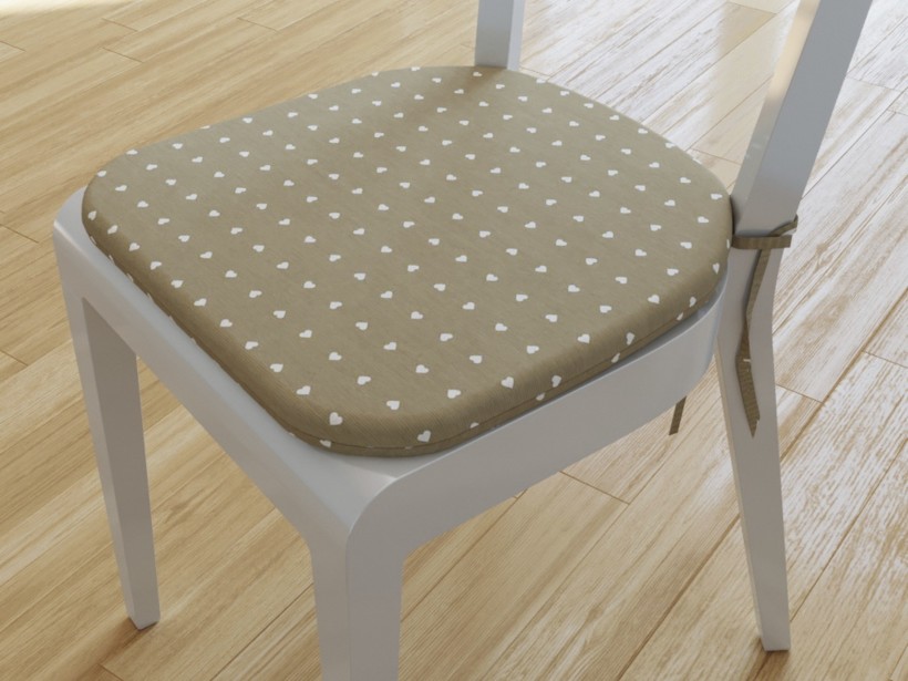 Pernă pentru scaun  rotundă decorativă 39x37cm - LONETA - model 230