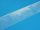 Panglică plisată pentru tijă de perdea - transparentă 10cm - nr. 505