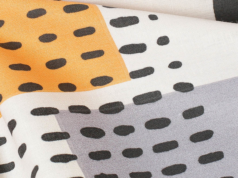 Țesătură SIMONA 100% bumbac - forme abstracte colorate