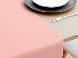 Napron de masă din bumbac - roz pastel