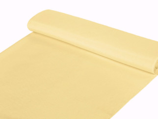 Țesătură teflonată pentru fețe de masă - galben deschis - lățime 160 cm