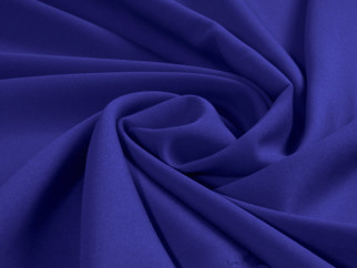 Tesătură decorativă o singură culoare Rongo - albastru închis - lătime 150 cm