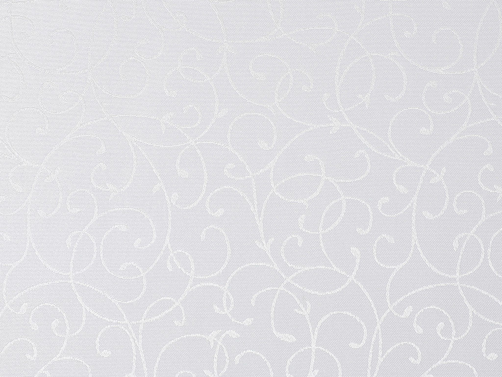 Țesătură decorativă exclusivă pentru fețe de masă - desen alb