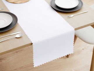 Napron de masă teflonat - model 052 - alb