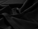 Tesătură decorativă o singură culoare Rongo - negru - lătime 150 cm