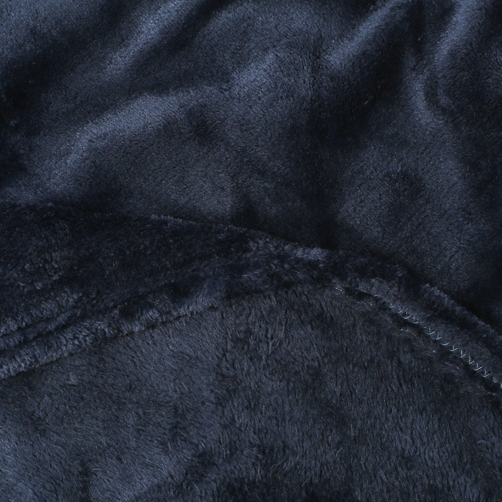 Pătură din microfibră de calitate - albastru-indigo