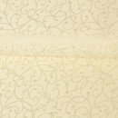 Tesătură decorativă de lux pentru fete de masa - vanilie desen stilou - lătime 150, 300 cm