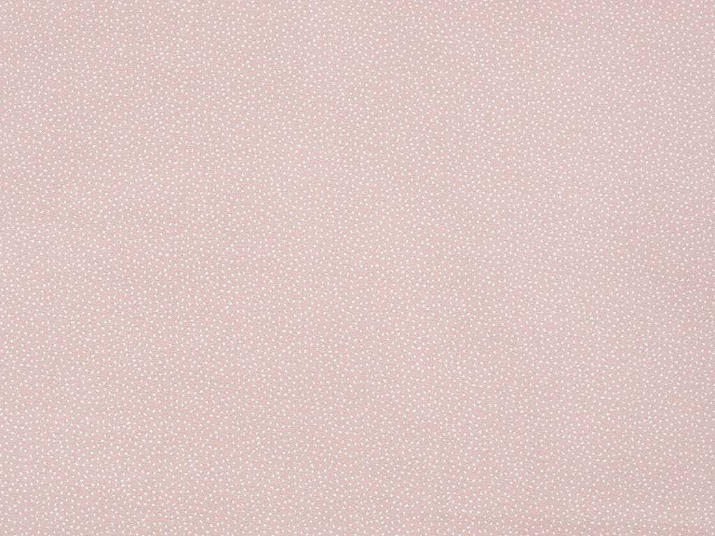 Țesătură din bumbac 100% SIMONA - forme mici albe pe roz vechi