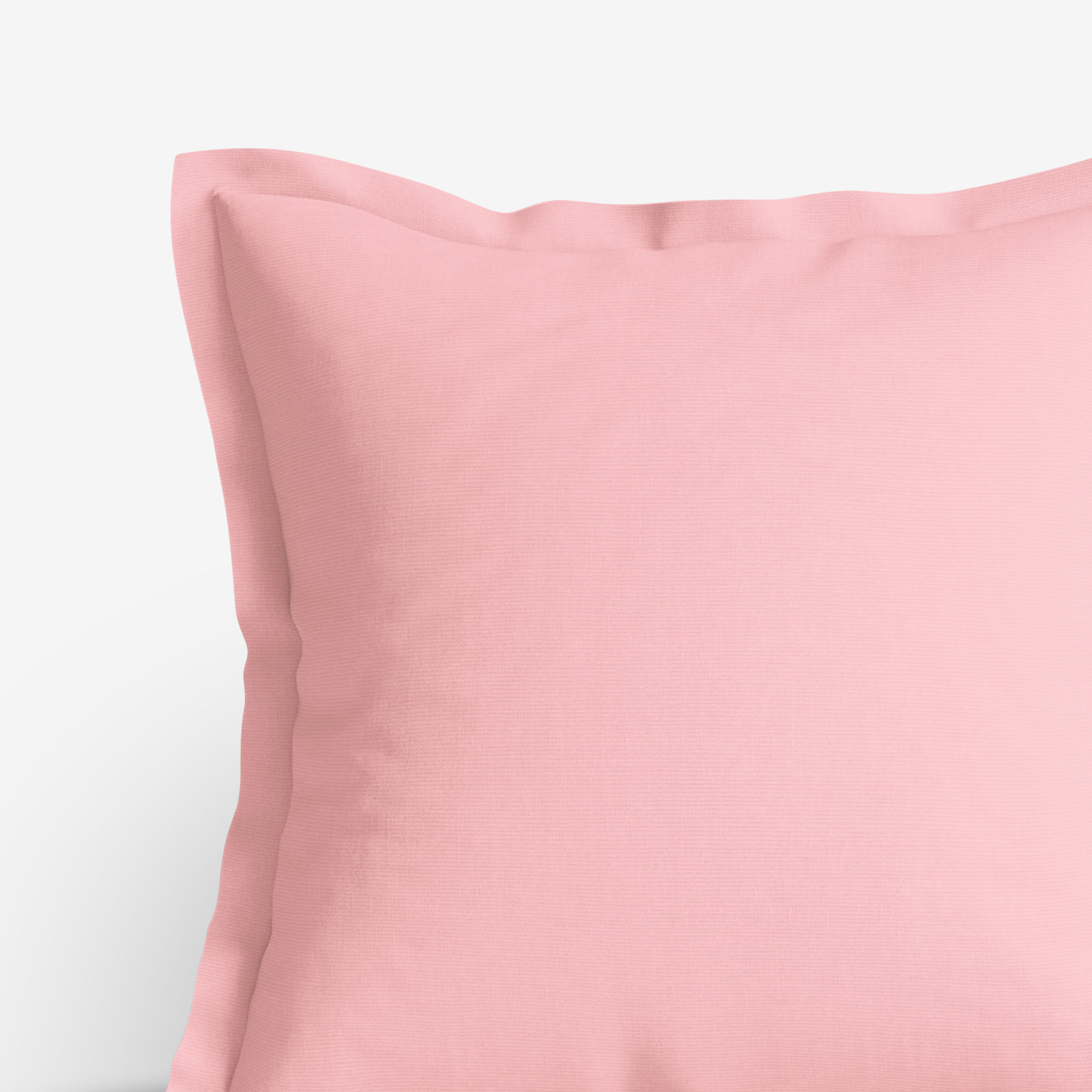 Față de pernă decorativă LONETA cu tiv decorativ - roz