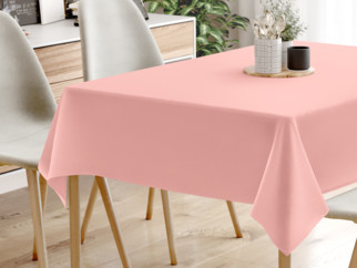 Față de masă din bumbac - roz pastel
