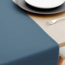 Napron de masă decorative LONETA - gri-albastru