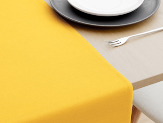 Napron de masă decorative LONETA - galben închis