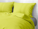 Lenjerie de pat din bumbac - verde fosforeşcent