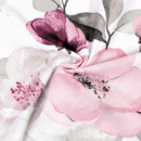 Față de masă din bumbac - model 057 flori de cireș Sakura - ovală