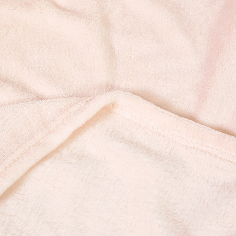 Pătură din microfibră de calitate - roz pastel