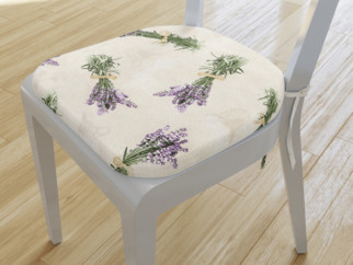 Pernă pentru scaun rotundă decorativă 39x37 cm - VERONA - model 485
