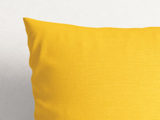 Față de pernă decorativă LONETA - galben intens