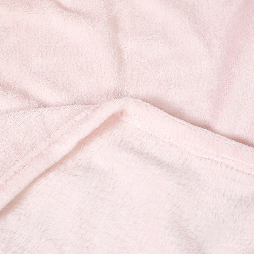 Pătură din microfibră de calitate - roz deschis