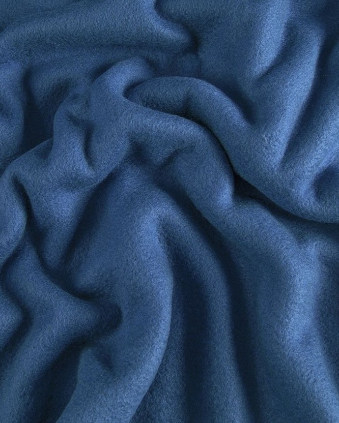 Polar fleece antipilling  - albastru blug