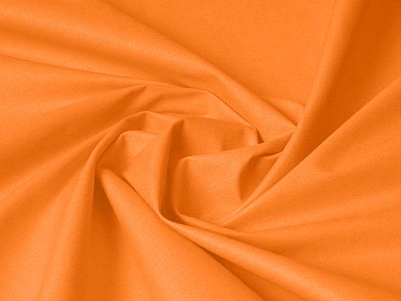Tesături din bumbac 100% o singură culoare - portocaliu