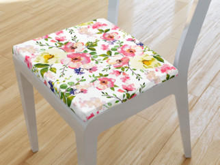 Pernă pentru scaun 38x38 cm - model 047 grădină înflorită