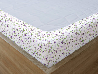 Cearceafuri de pat din bumbac cu elastic - model 384