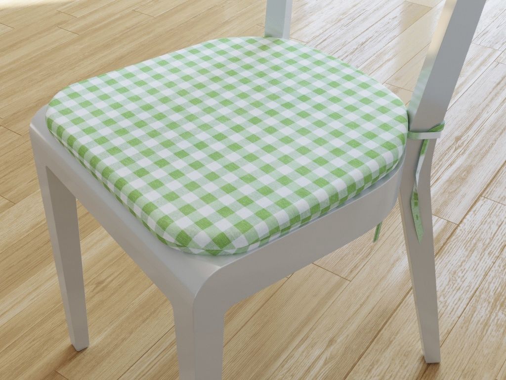 Pernă pentru scaun rotundă decorativă 39x37cm - MENORCA - model 008