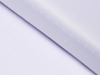 Față de masă din teflon de lux - model 092 - albă cu nuanță violet și pătrățele lucioase